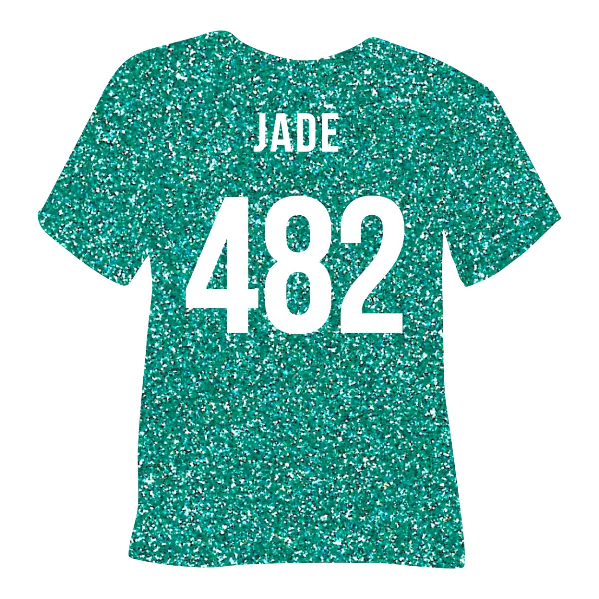 POLI-FLEX PEARL GLITTER Flexfolie DIN A4 Jade (482)