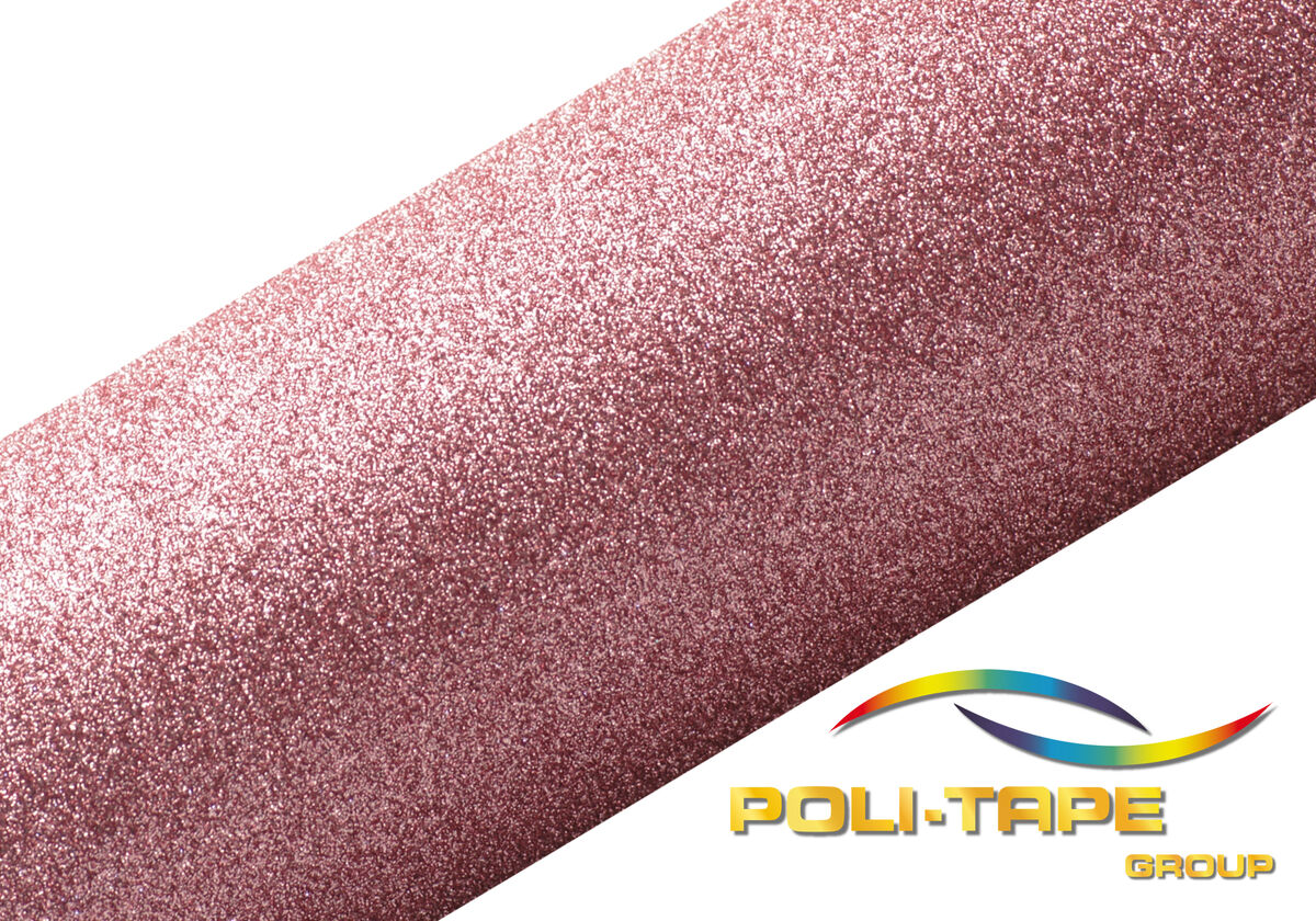 POLI-FLEX PEARL GLITTER Flexfolie DIN A4 Rose Gold (486)