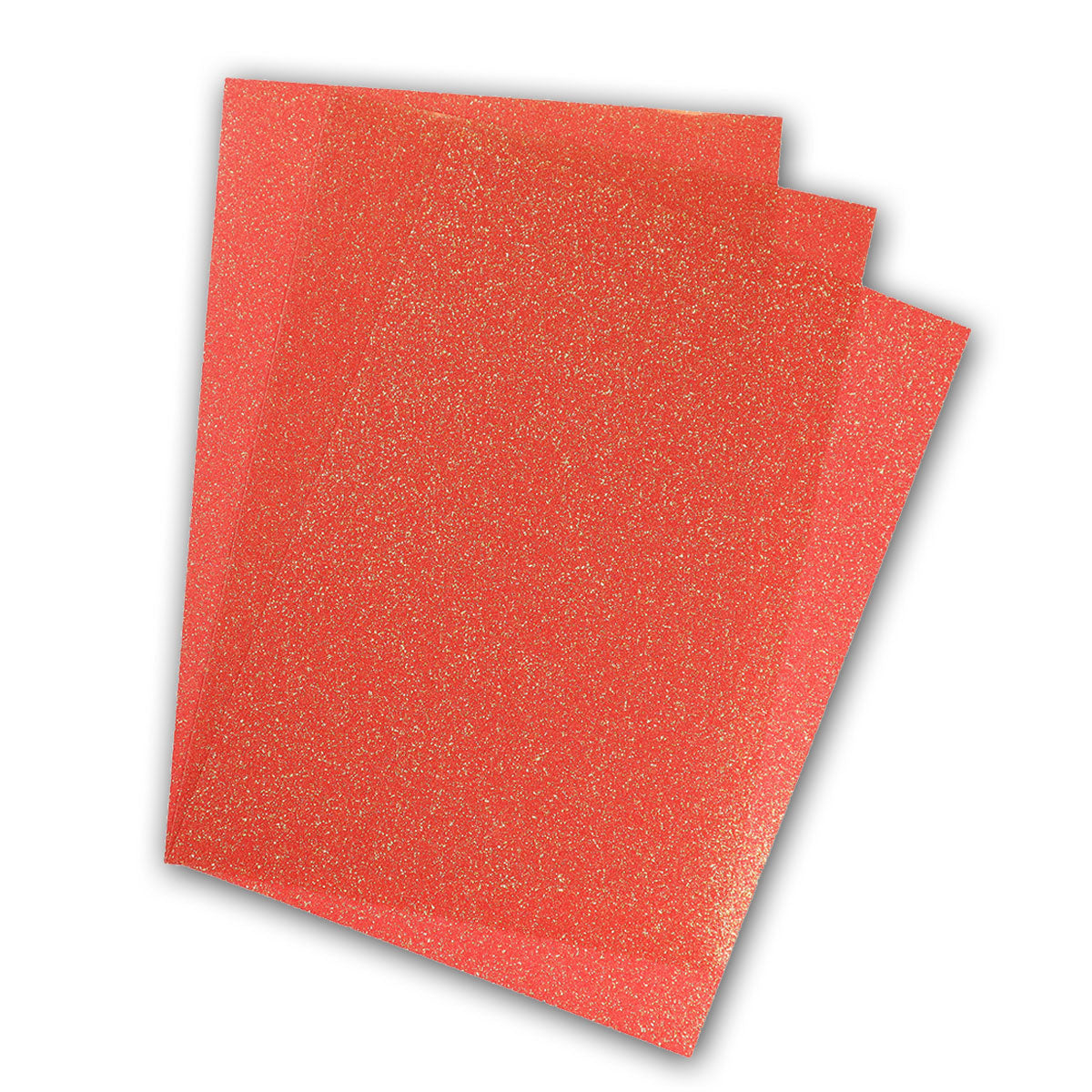 POLI-FLEX - PEARL GLITTER - Flexfolie - A4 - Coral (487)
