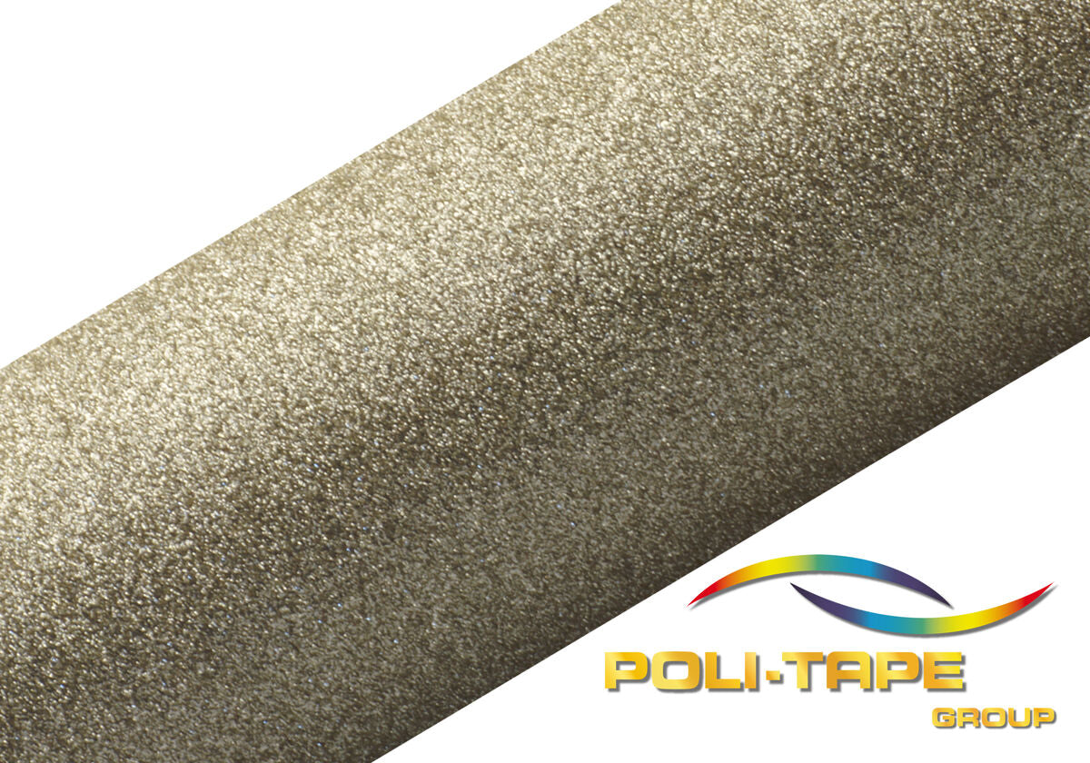 POLI-FLEX PEARL GLITTER Flexfolie DIN A4 Champagne (490)