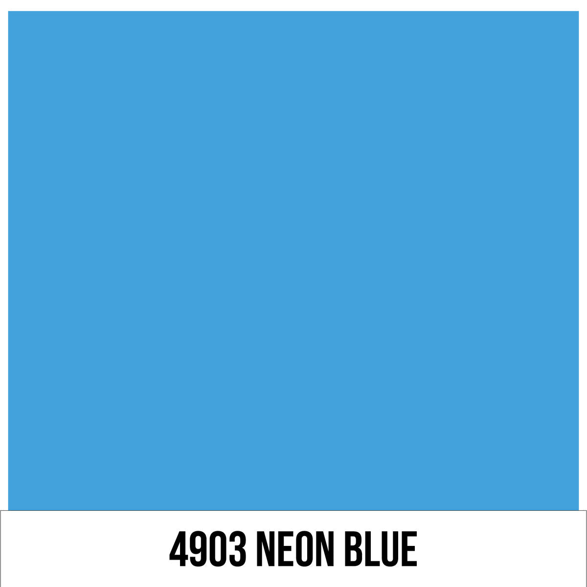 POLI-FLEX  - TURBO Flexfolie - 14 cm x 100 cm - Neon-Blue (4903)