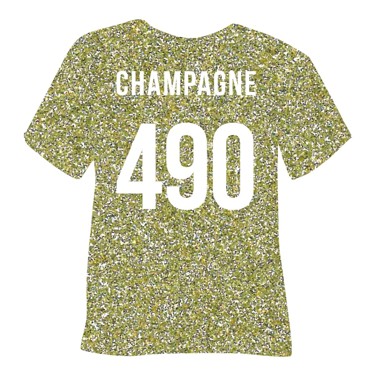 POLI-FLEX - PEARL GLITTER - Flexfolie - Champagne - 30 x 50 cm (490)