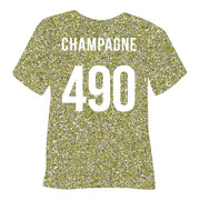 POLI-FLEX - PEARL GLITTER - Flexfolie - Champagne - 30 x 50 cm (490)