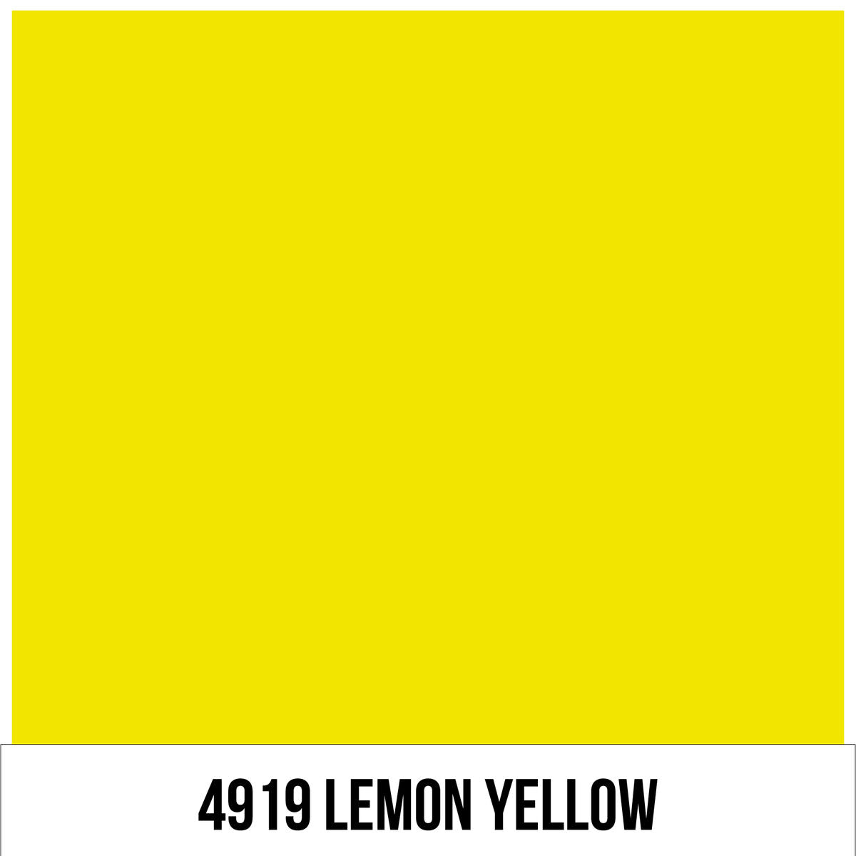 POLI-FLEX  - TURBO Flexfolie - 14 cm x 100 cm - Lemon-Yellow (4919)
