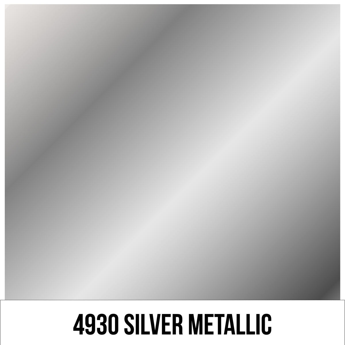 POLI-FLEX TURBO Flexfolie DIN 30cm breed Silver-Metallic (4930F30)