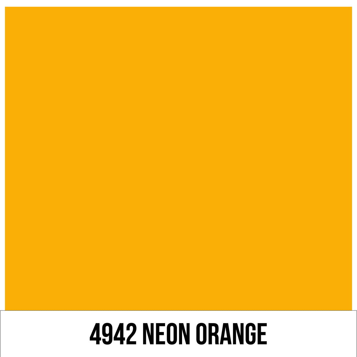 POLI-FLEX  - TURBO Flexfolie - 14 cm x 100 cm - Neon-Orange (4942)