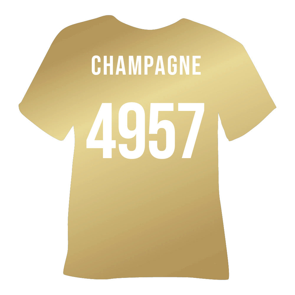 POLI-FLEX - TURBO - Flexfolie - 30 x 50 cm - Champagne-Metallic (4957F30)