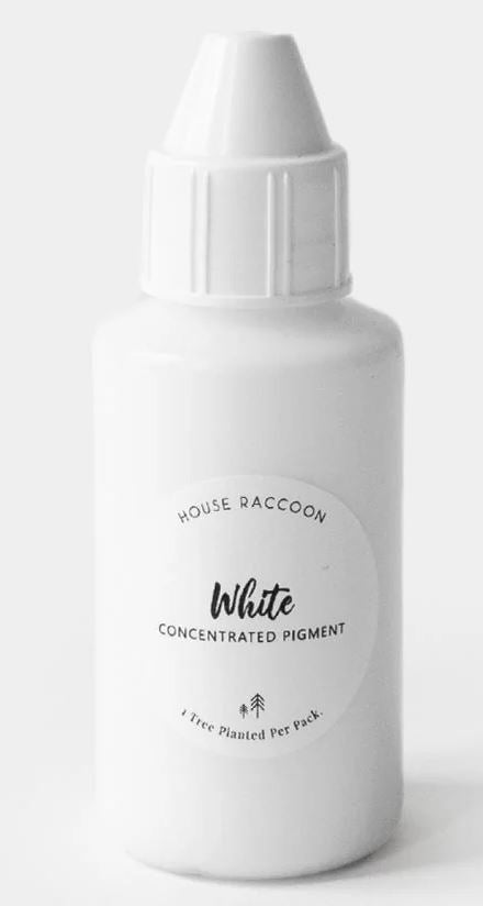 House Raccoon Pigment voor Acrylic Stone - nr 4 - White 10 ml