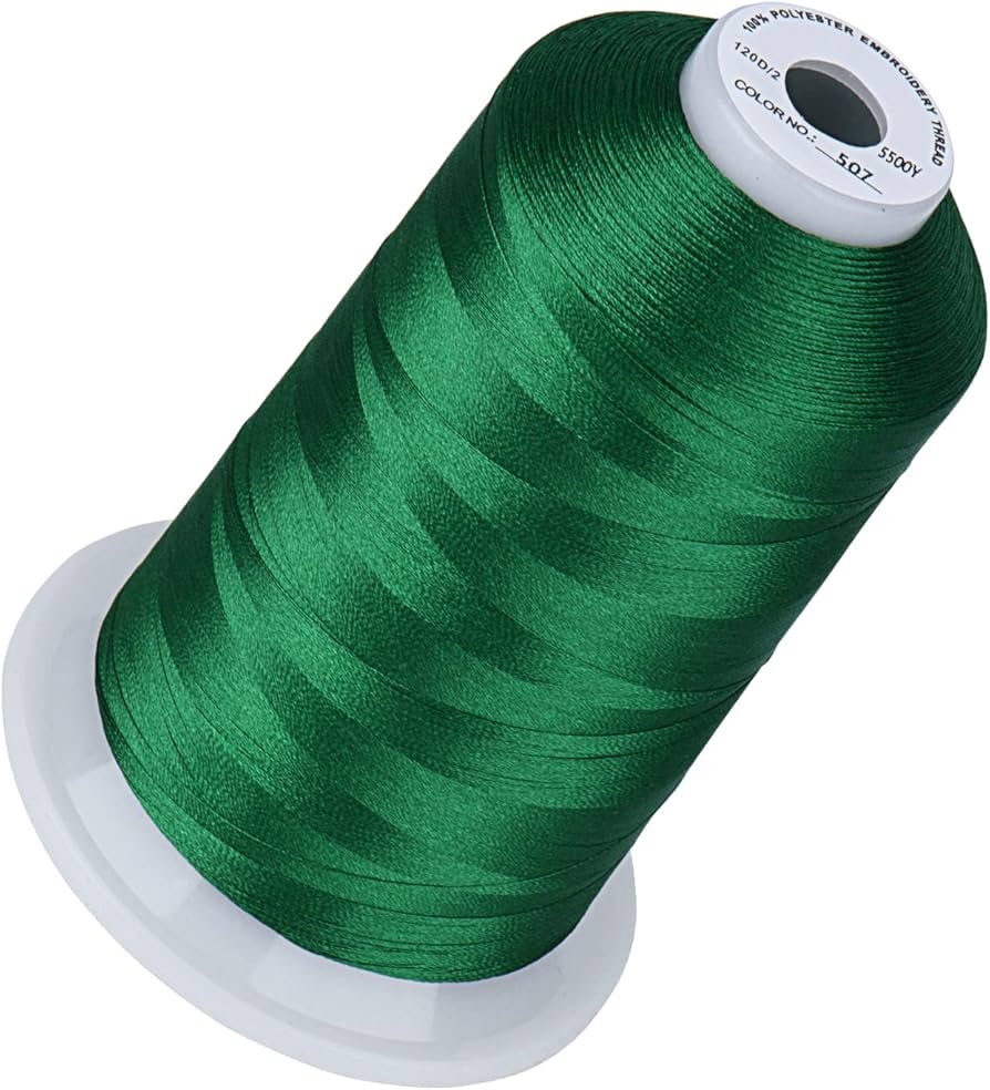 Premium Quality Polyester borduurgaren - 500m - Emerald Green - 507