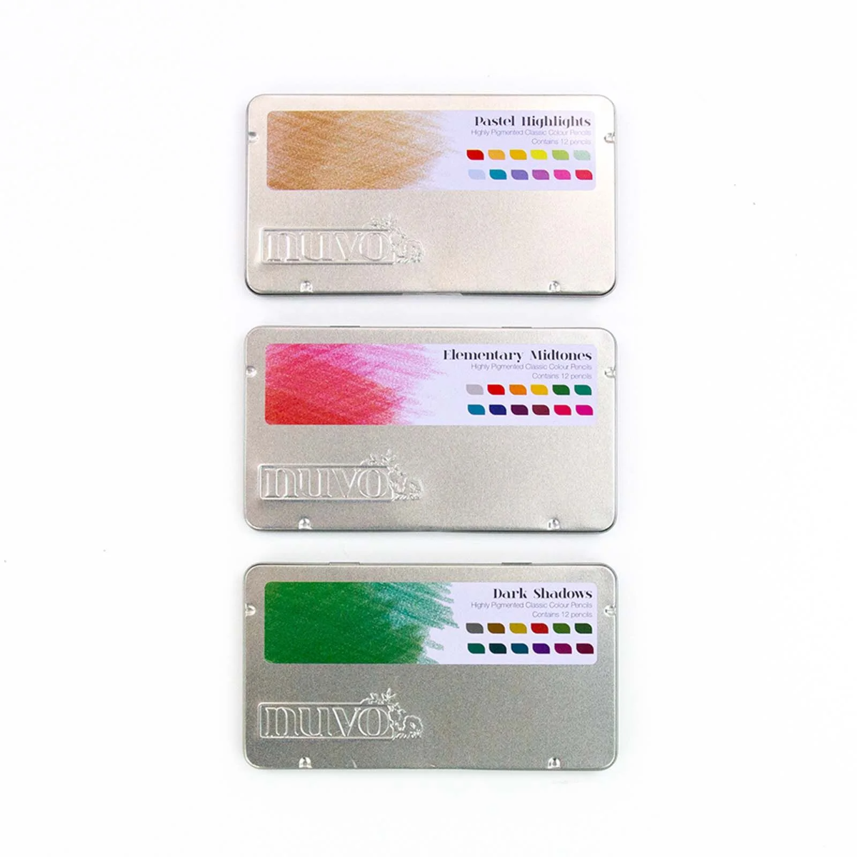 Tonic Studios • Classic colour pencils Dark shadows 518N