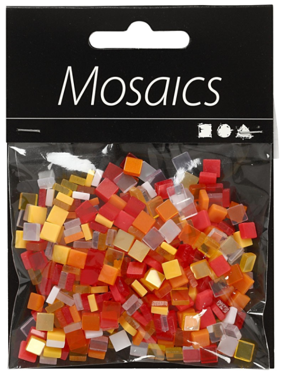CC Mini Mozaïek 5 mm Rood Harmonie 25 gr 51924) *
