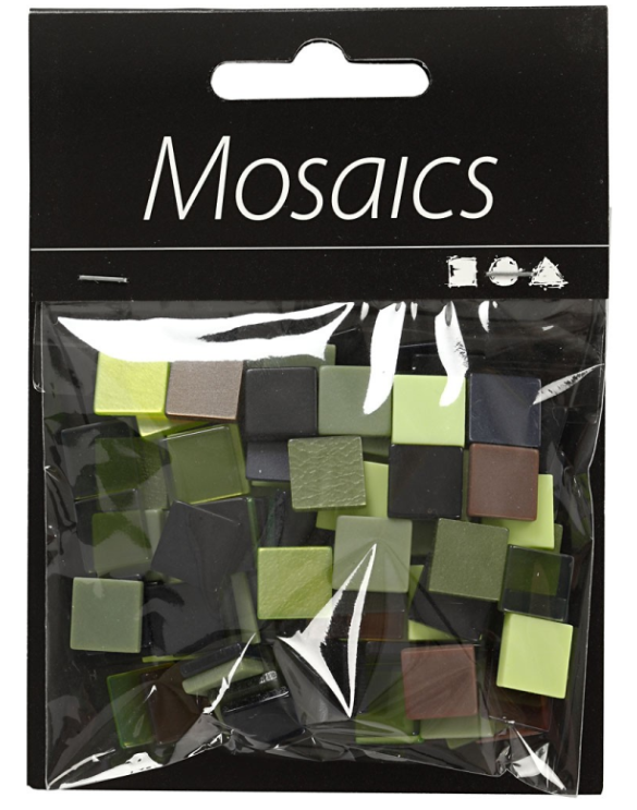 CC Mini Mozaïek 10 mm Groen Harmonie 25 gr (51925) *