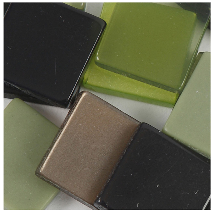 CC Mini Mozaïek 10 mm Groen Harmonie 25 gr (51925) *