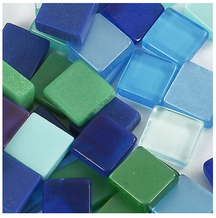 CC Mini Mozaïek 5mm Blauw Harmonie 25 gr (51929) *