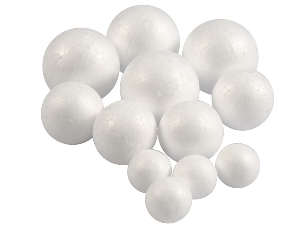 CC Styropor Ballen 2, 3, 4 cm 12 stuks (54305)