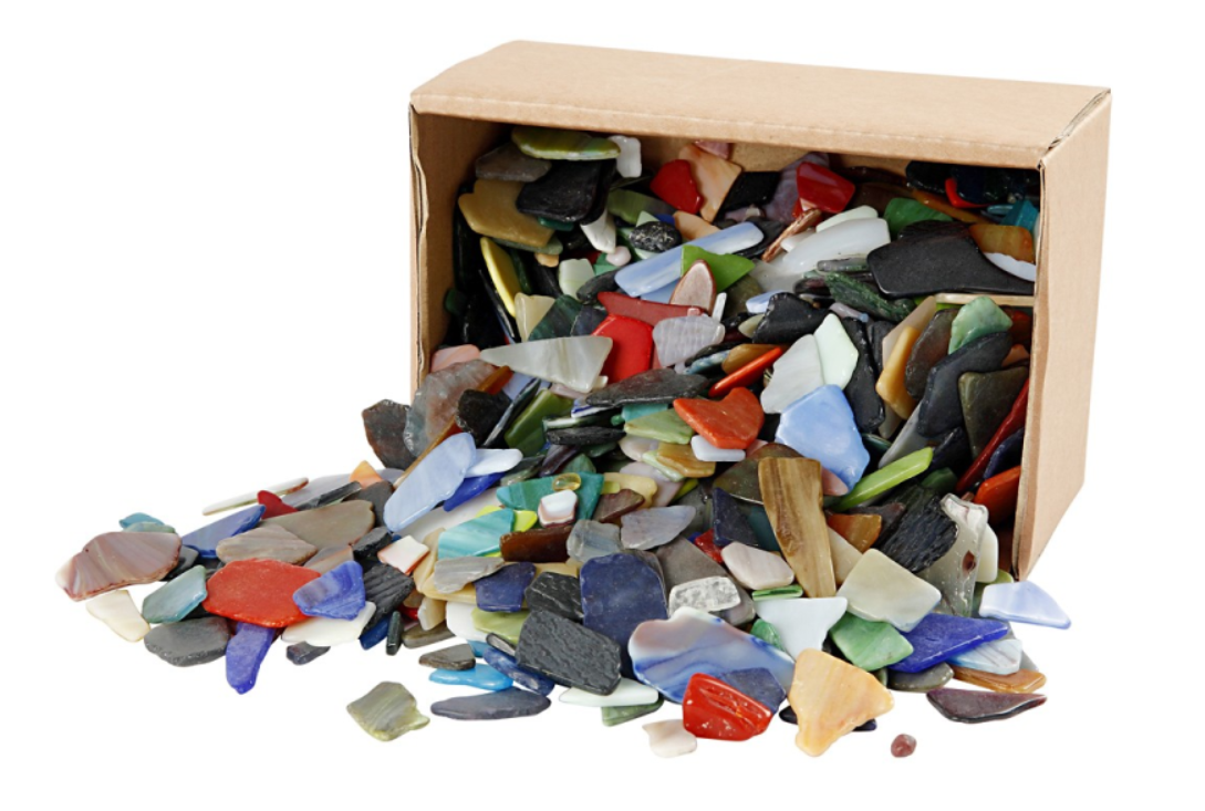 CC Getrommeld Glas Groot Mix 2 kg (55548) *