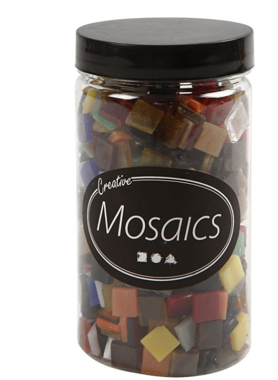CC Glas Mozaiek 10x10 mm 700 stuks (55553) *