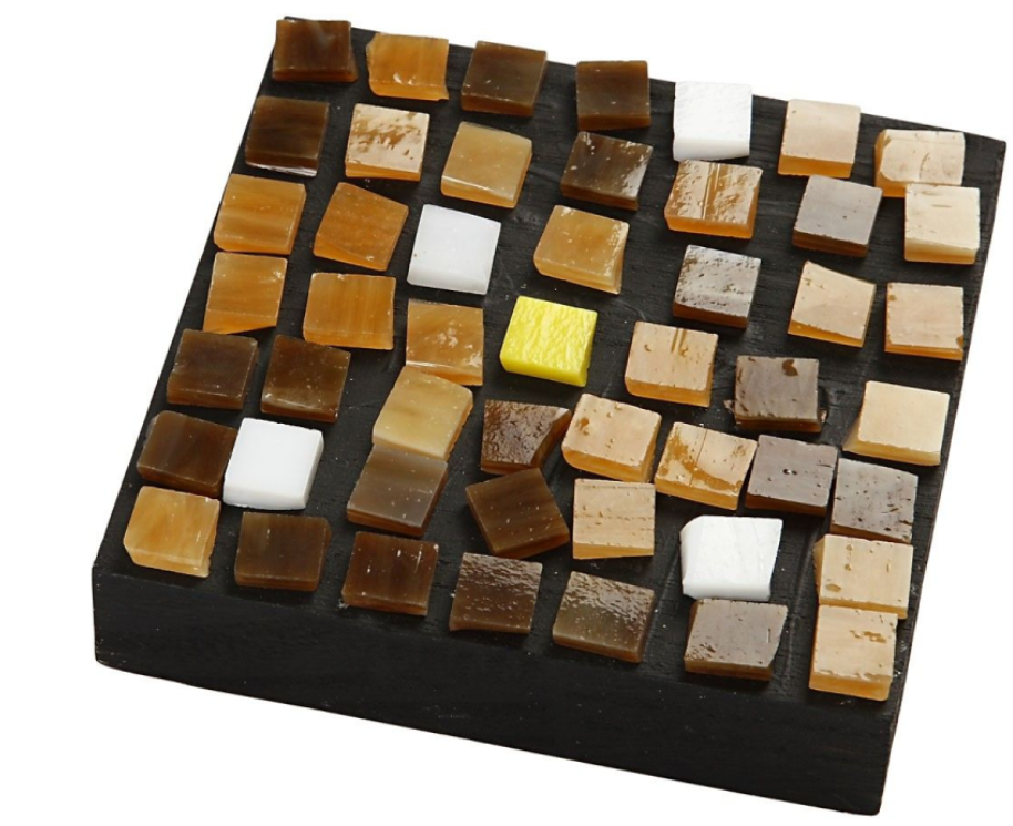 CC Glas Mozaiek 10x10 mm 700 stuks (55553) *