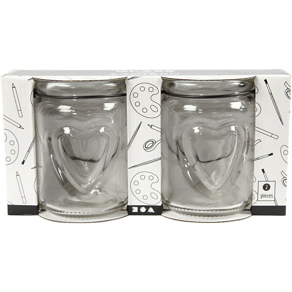 Lantaarn, 9,5 cm, 6,5 cm, 2 Stuk, 1 Doos  (558490)