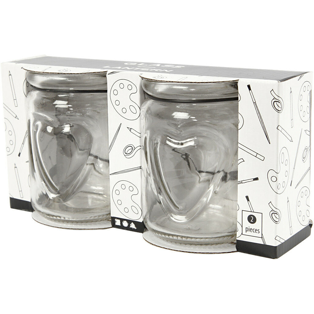Lantaarn, 9,5 cm, 6,5 cm, 2 Stuk, 1 Doos  (558490)