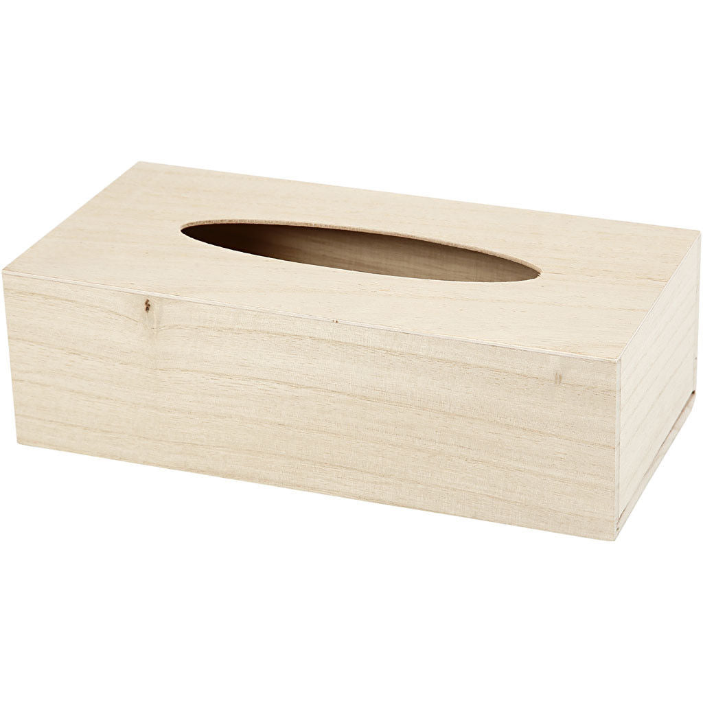 Tissuedoos, afm 27x14x8 cm, Keizerin boom, 1stuk (575700)
