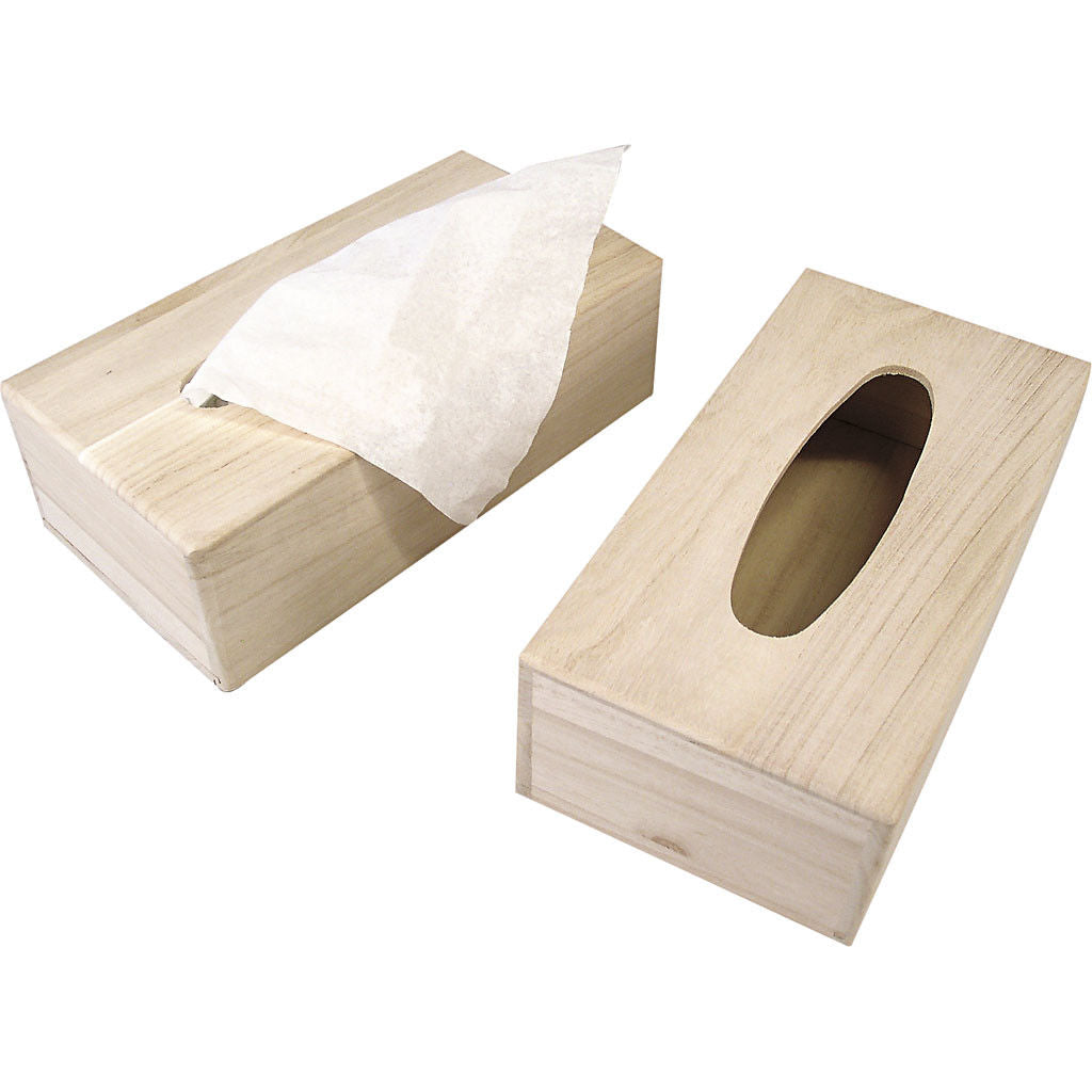 Tissuedoos, afm 27x14x8 cm, Keizerin boom, 1stuk (575700)