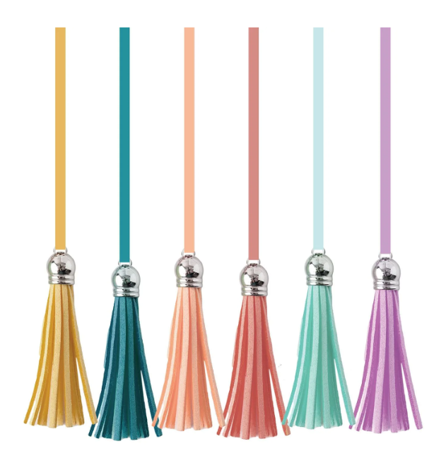 We R Makers • Thermal Cinch Bookmarks Tassels 6pieces (60000877)