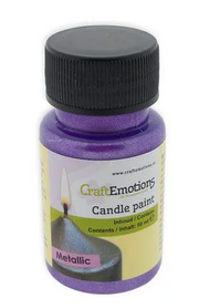 CraftEmotions Kaarsen verf amethist 50 ml (640025/2156)