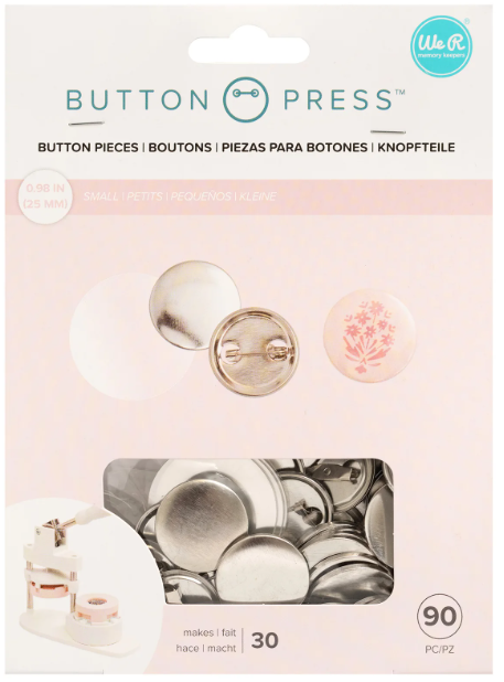 We R Makers • Button Press Navulling Kleine Buttons Ø25mm (661096)