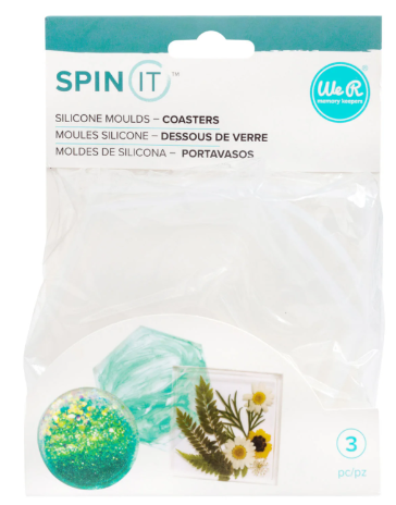 We R Makers • Spin IT coaster moulds (661221)