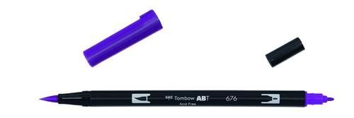Tombow ABT dubbele brushpen royal purple ABT-676 *