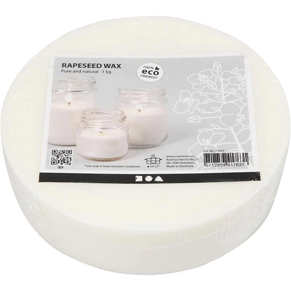 Koolzaadwas 1kg (73427)