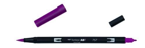 Tombow ABT dubbele brushpen port red ABT-757 *