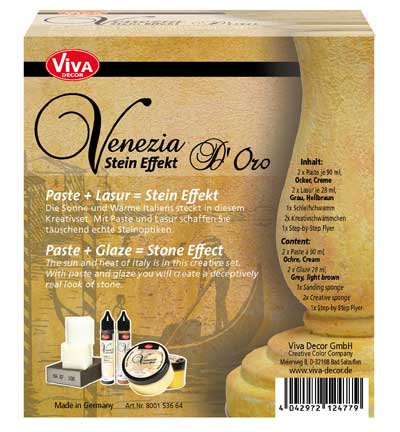Venezia Stein Effekt Set d'oro (8001.53664)