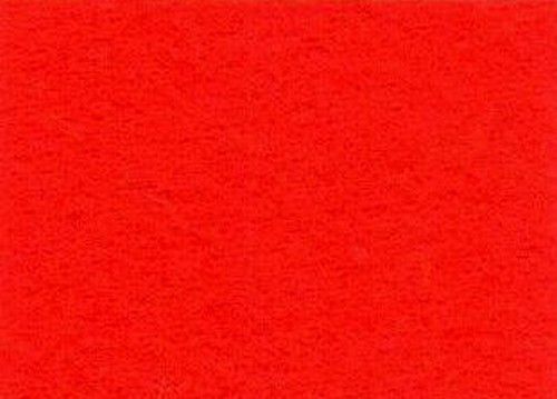 Viltlapjes viscose Rood 20x30cm - 1mm (800300/0040)