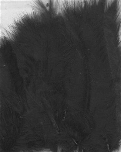 Marabou veren zwart 15 ST (12228-2801)