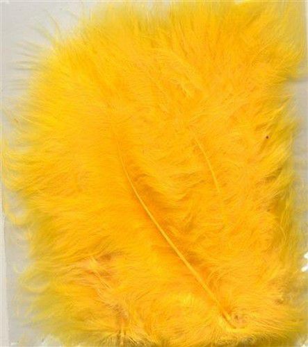 Marabou veren geel 15 ST (12228-2811)