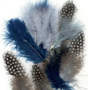 Marabou&Guinea veren mix ocean 18 ST (12229-2907)