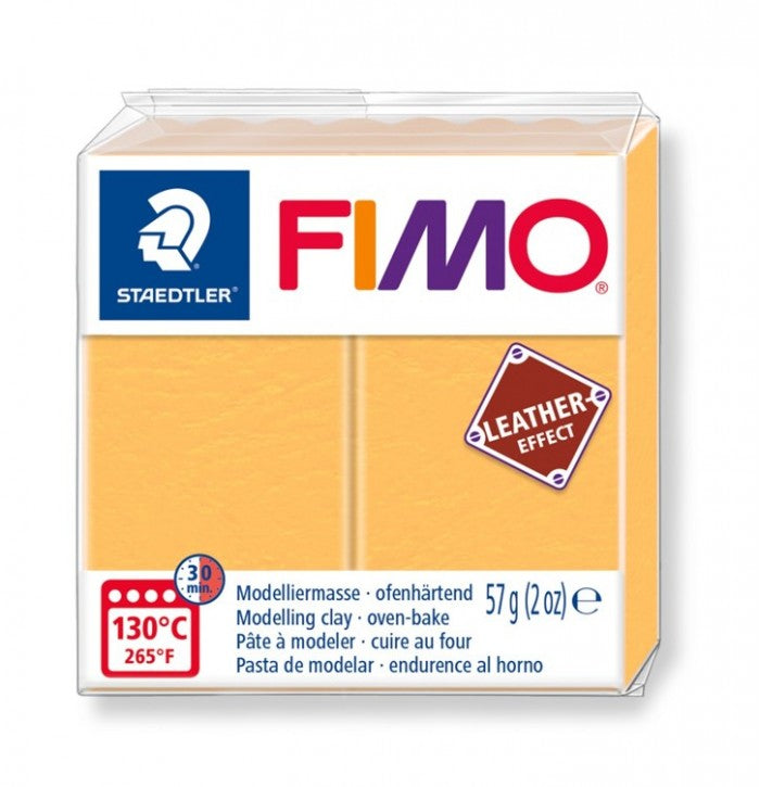 Fimo Leather-Effect - Saffraangeel - 57g - (8010-109)