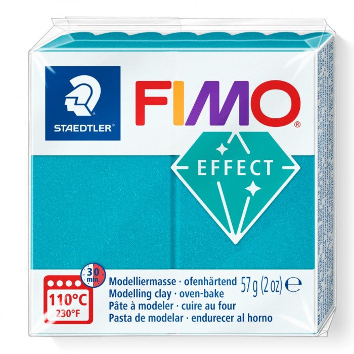 Fimo Effect - Metallic  - Turkoois - 57g - (8010-36)
