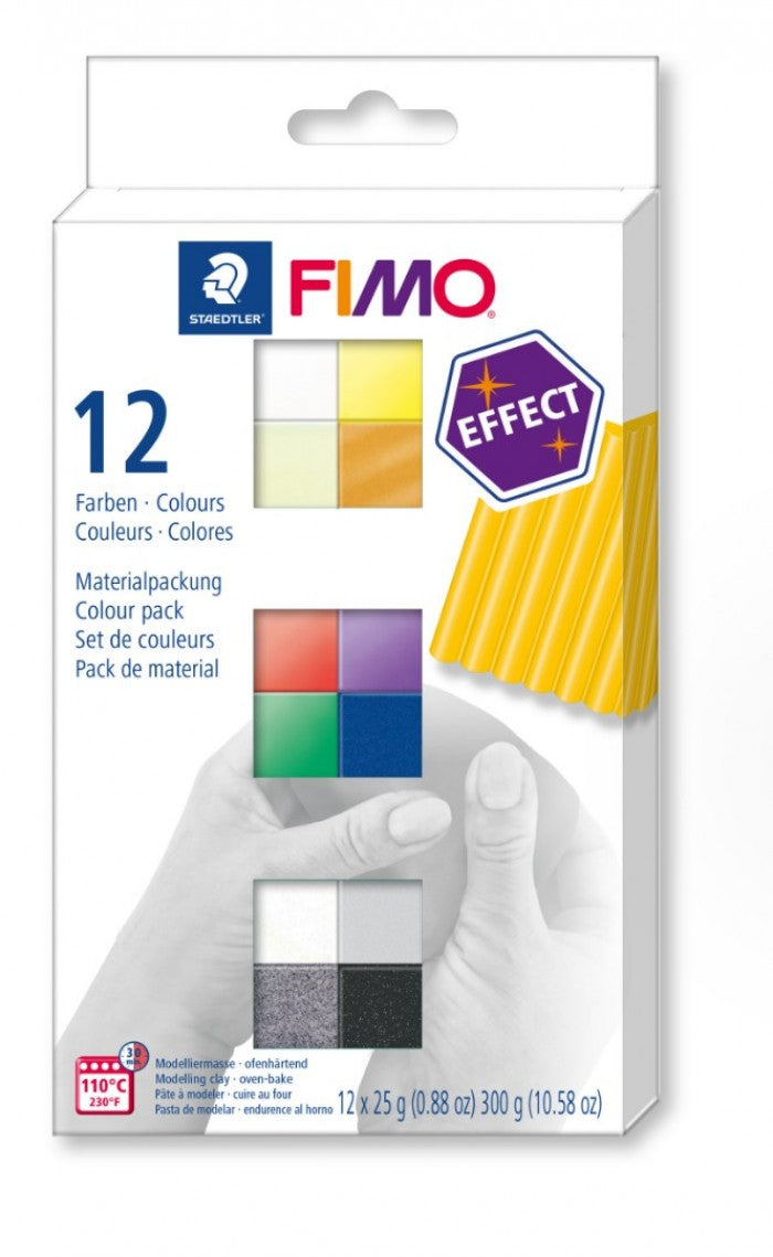 Fimo effect set - colour pack 12 st (8013 C12-1)