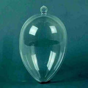 Plastic ei transparant 16 cm (21219)