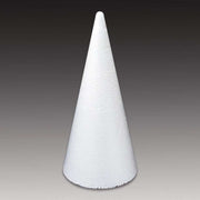 Styropor  kegel - 12x26 cm  (21252)