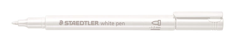 metallic pen wit (8323-0)