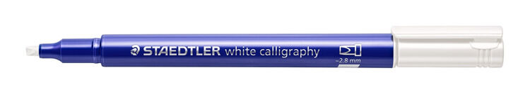 metallic calligraphy wit Staedtler (8325-0)