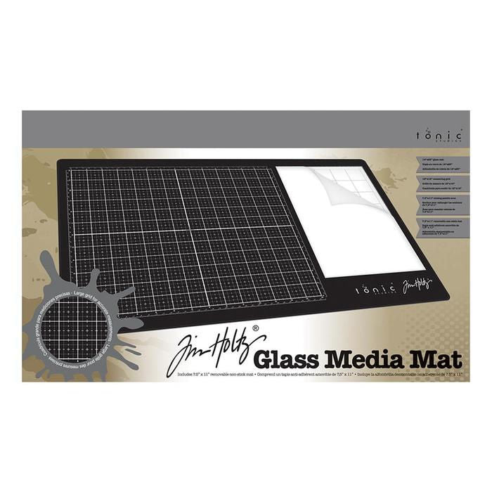 Tonic Studios Tools - Travel Glass media mat (40,0x26,0cm) 2633e Tim Holtz