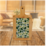 LC DIY Pakket Mozaïek Borrelplank Klein Groen (87009)