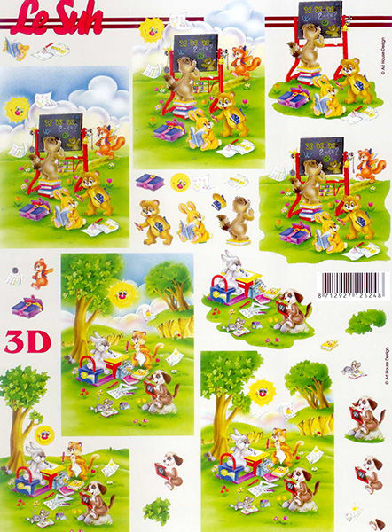3D Knipvel - Le Suh - Dierenschool -9
