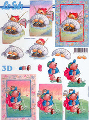 3D Knipvel - Le Suh - Vissen -8