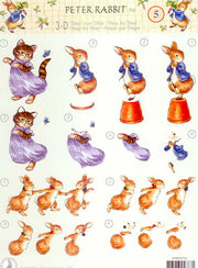 3D Knipvel - Studio Light - Peter Rabbit 05